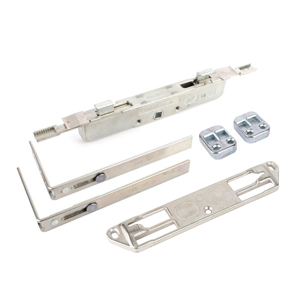 Excalibur Window System Kit 25mm Backset Gearbox with Claws Kit and Stormproof Keeps, 300-440mm Shootbolts